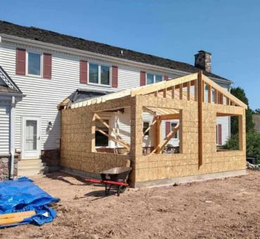 Home addition project in Los Angeles